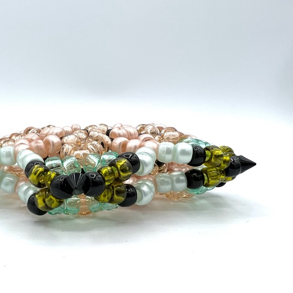 🏵🍉”Starfruit” Kandi Cuff - Picture 4 of 4